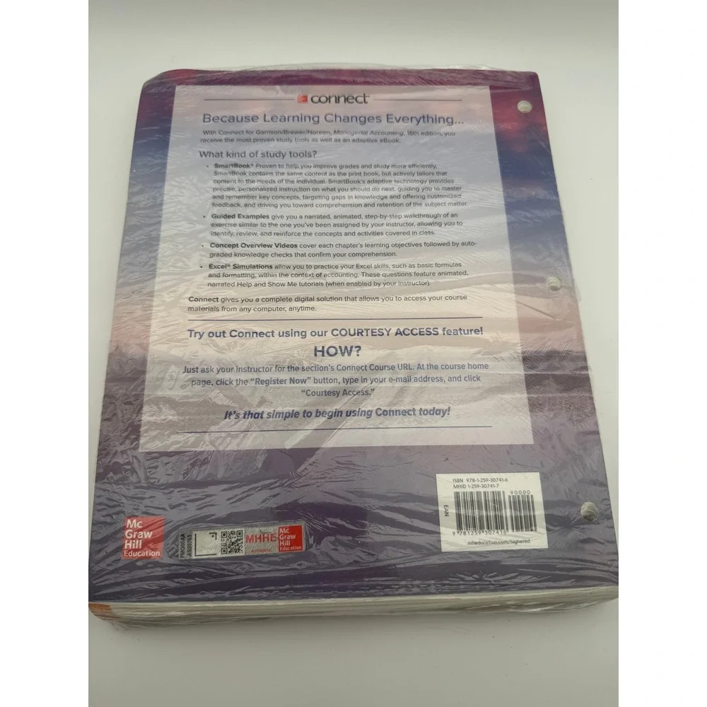 Managerial Accounting 16th Ed Garrison Noreen Brewer McGraw Hill 9781259307416
